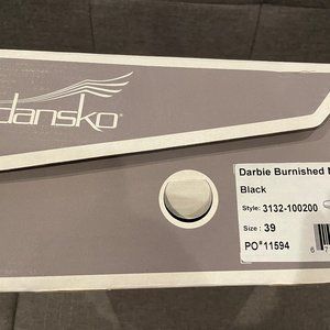 Dansko Women's Darbie Low-Heeled Bootie - size 8/5-9 - Black